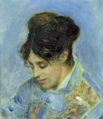 Portrait of Madame Claude Monet, 1872 by Pierre Auguste Renoir